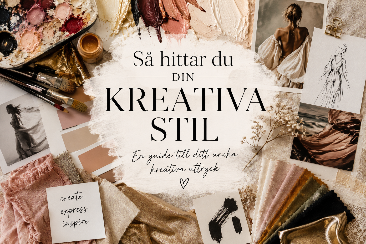 Hur hittar man sin egen kreativa stil?