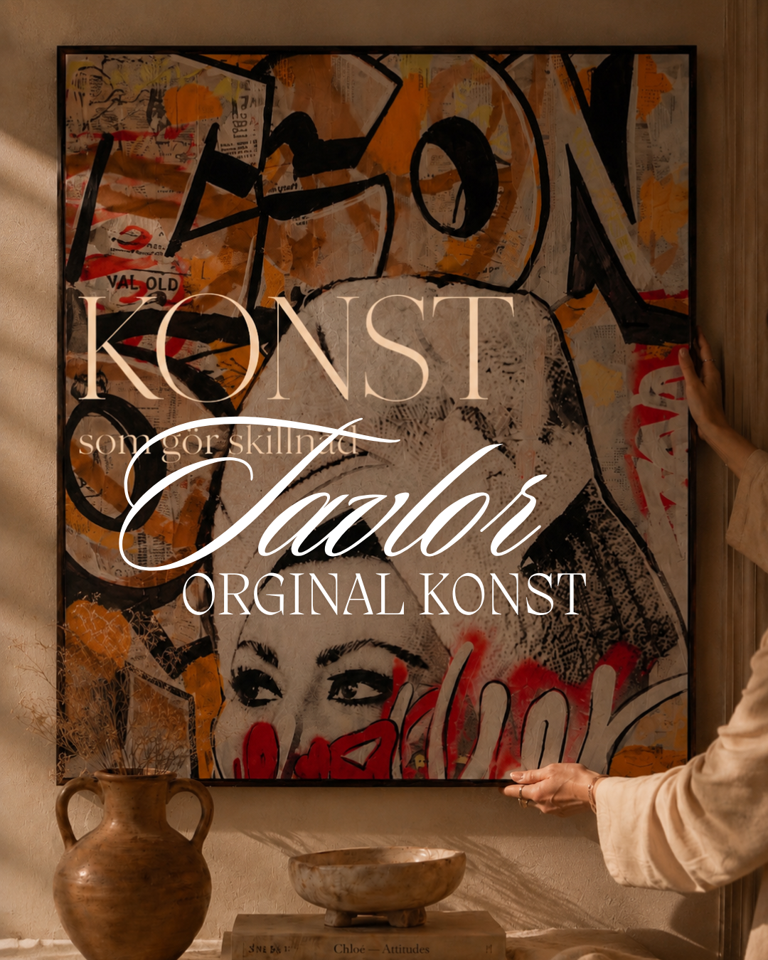 Konsten möter street-pop-elegans & matrix