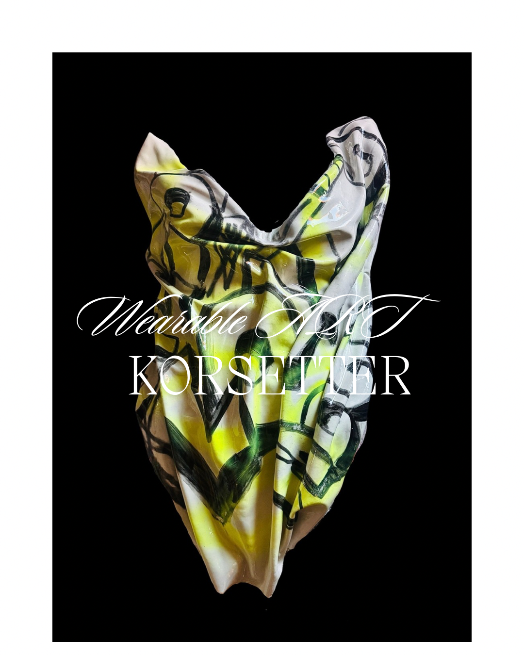 Handgjorda korsetter i bärbar konst. Wearable art