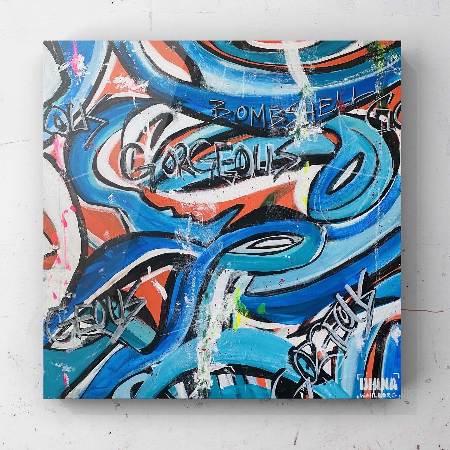 A slice of blue