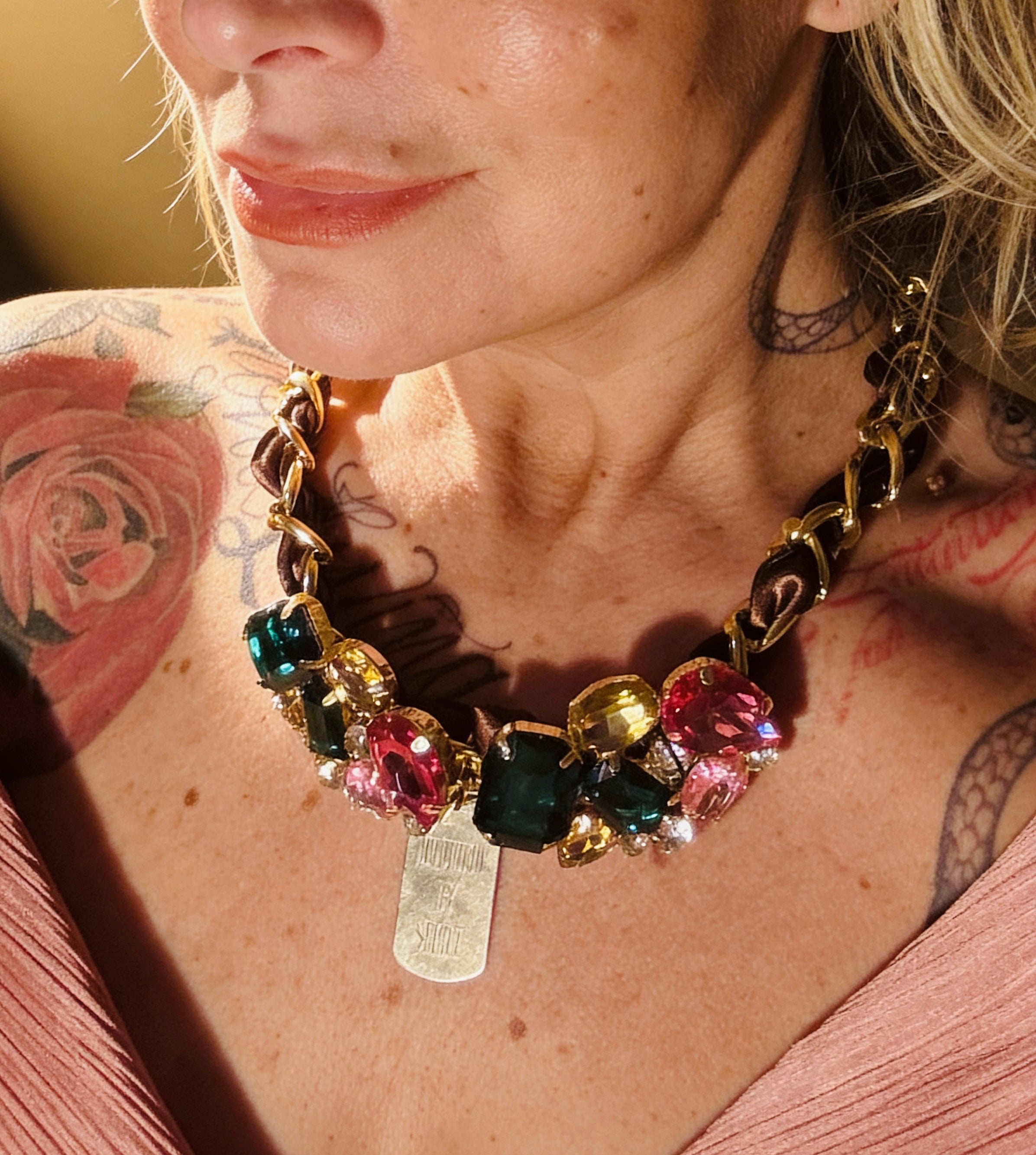 Halsband kastanj Intuition by spirit