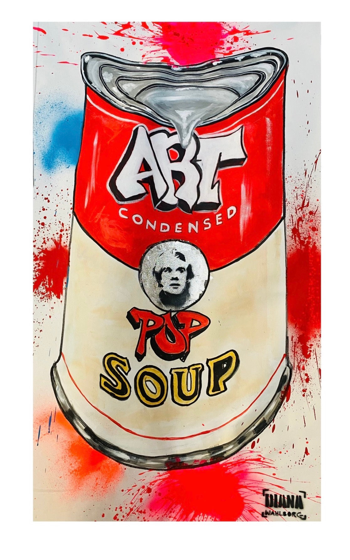 Tavla Andys popart soup