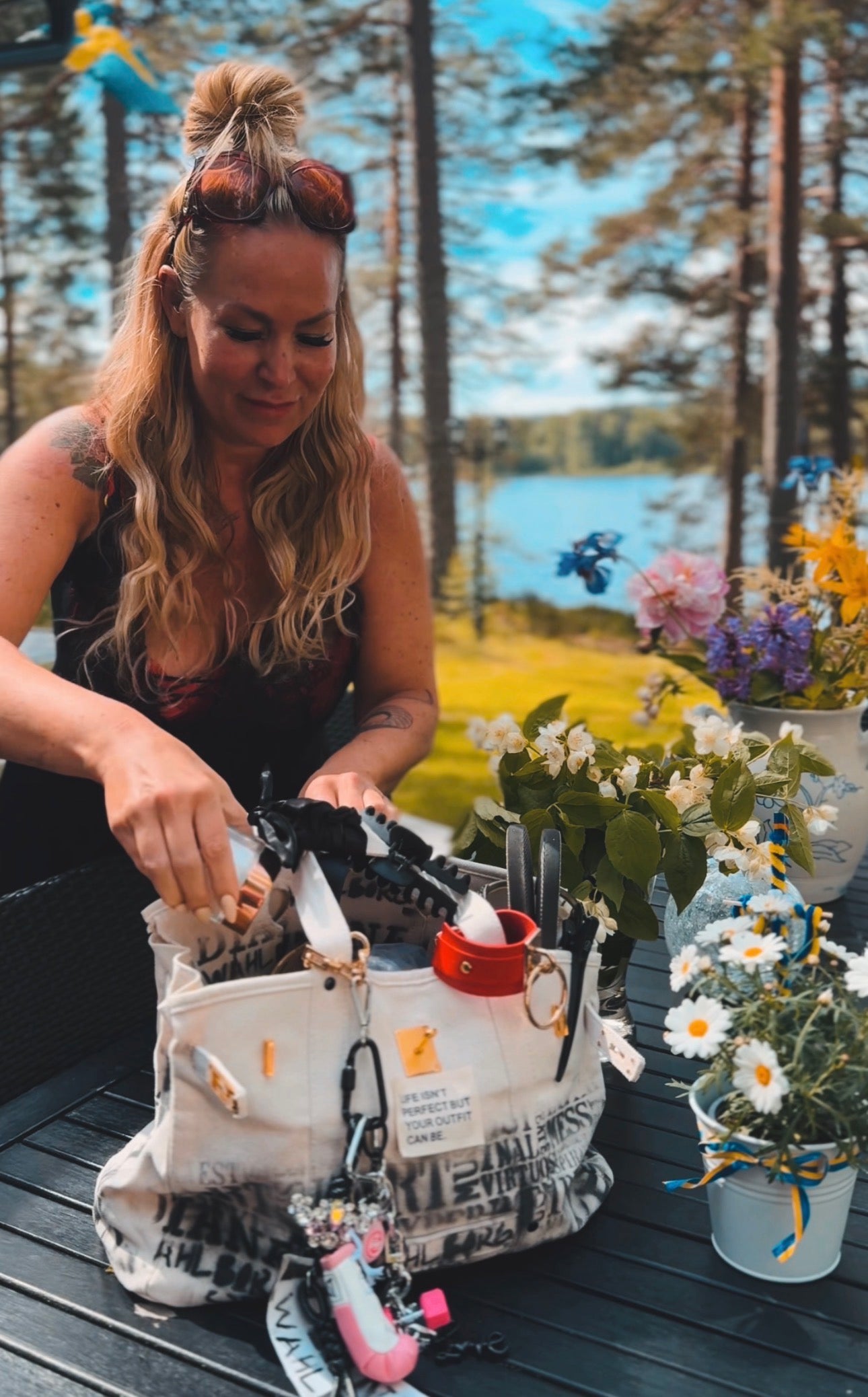 Sommar semester väska