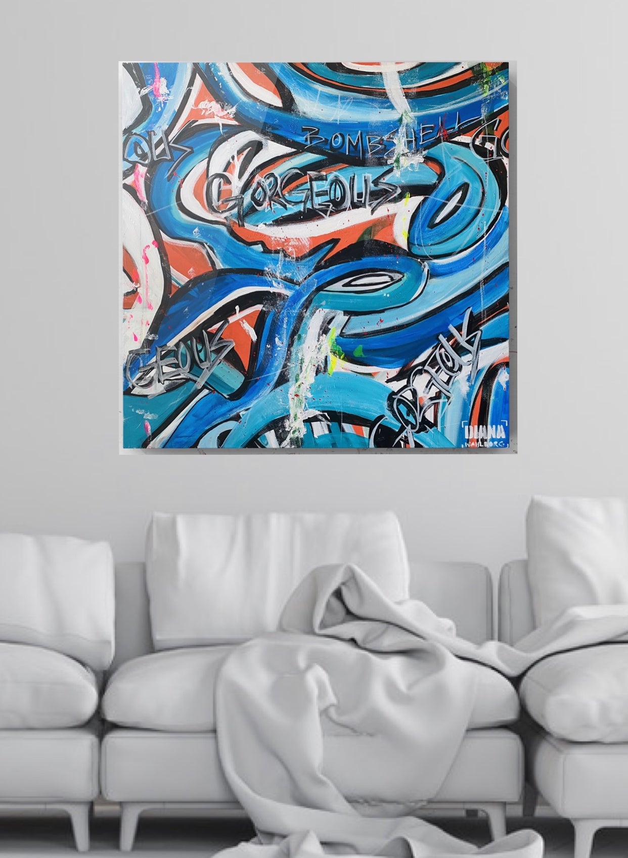 A slice of blue