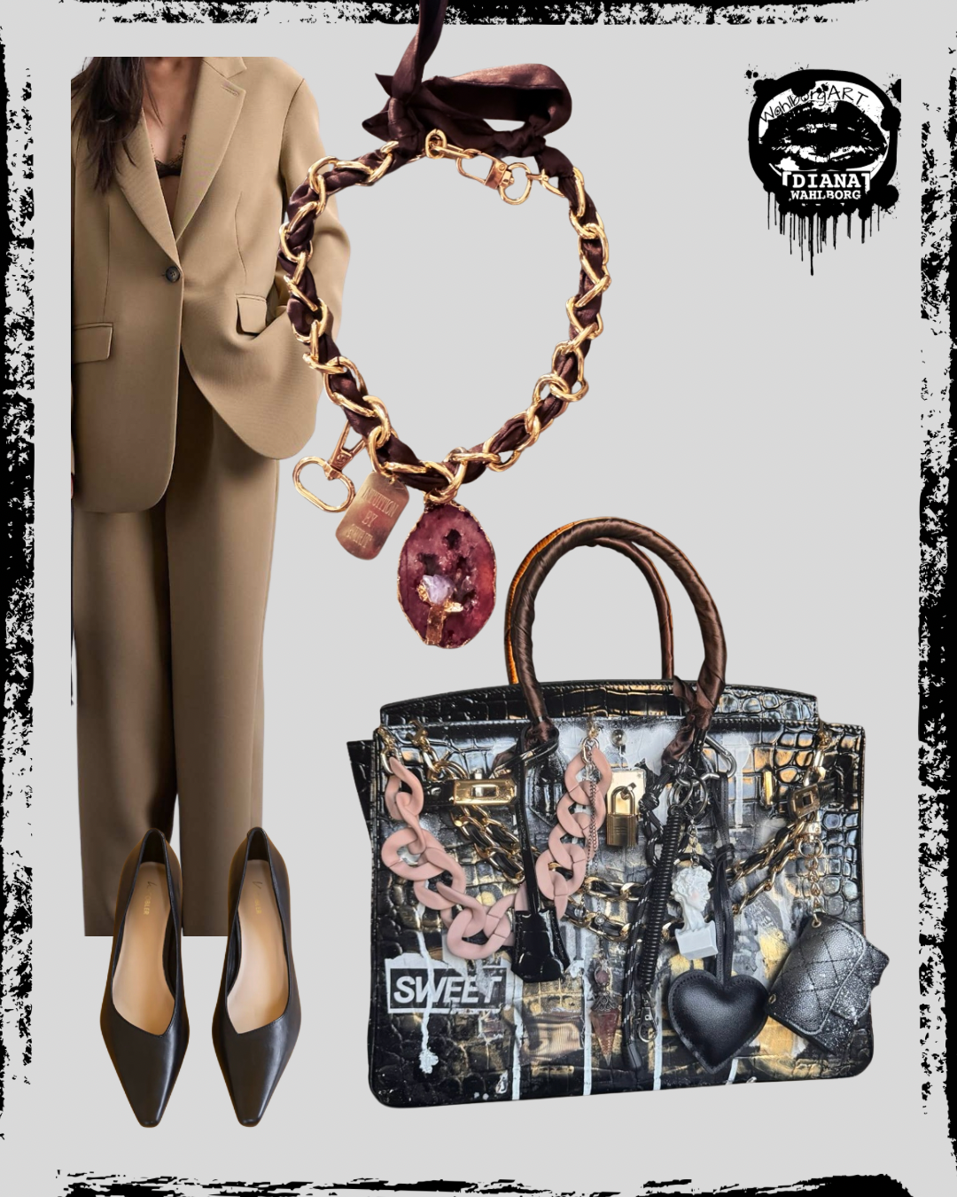 Halsband chocolate intuition by spirit