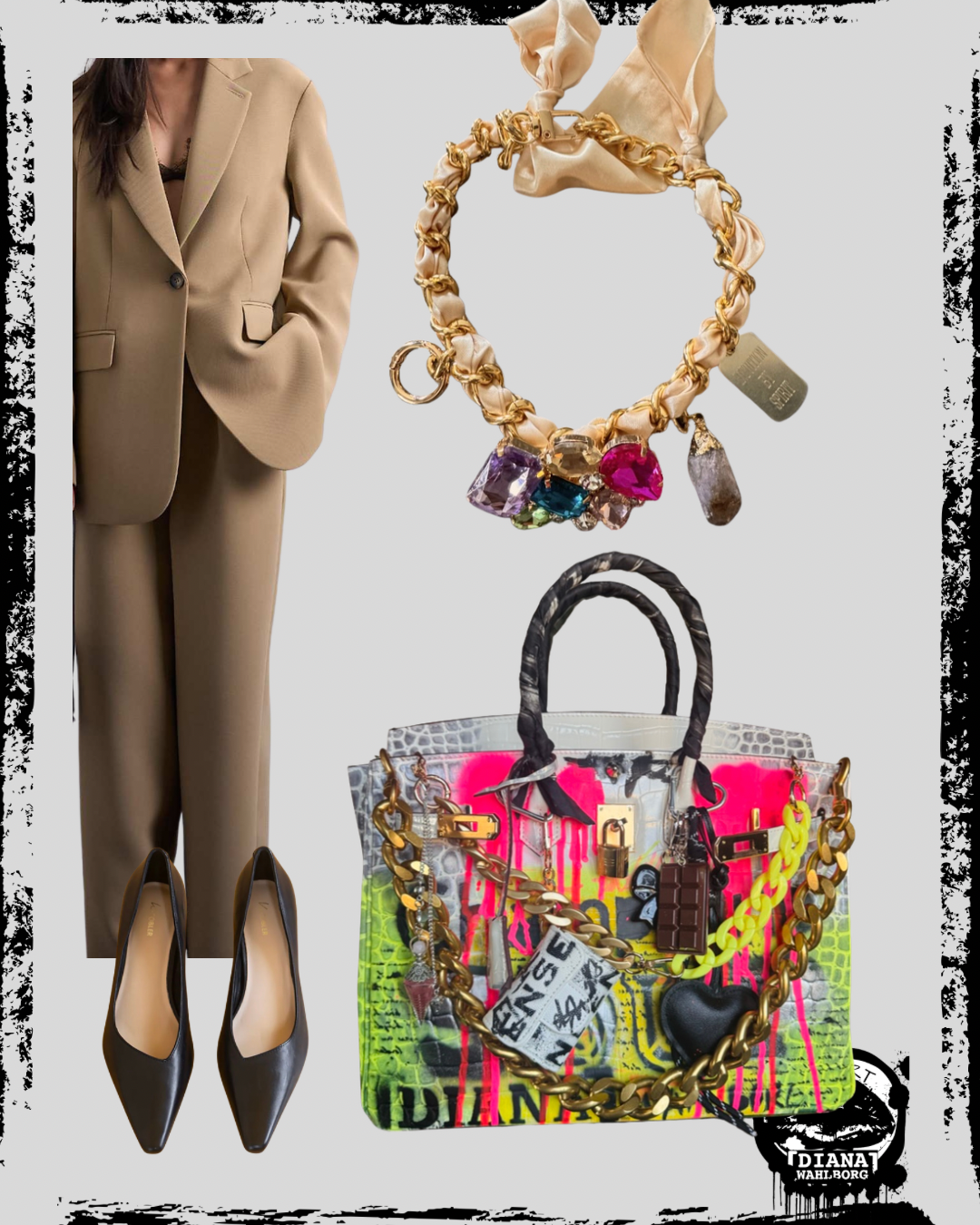 Halsband cream Intuition by spirit